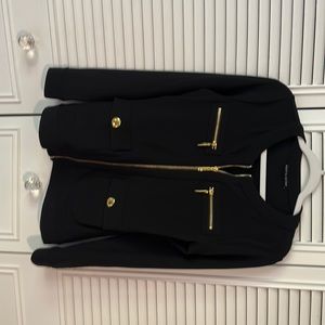 Black Zipped jacket from Boston Proper. Beyond Travel line